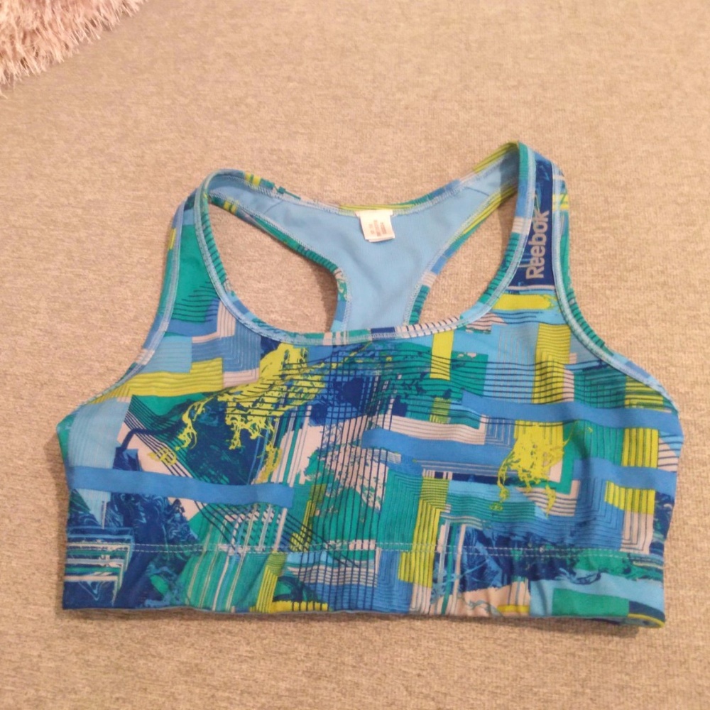REEBOK Reversible Sports Bra - SZ S